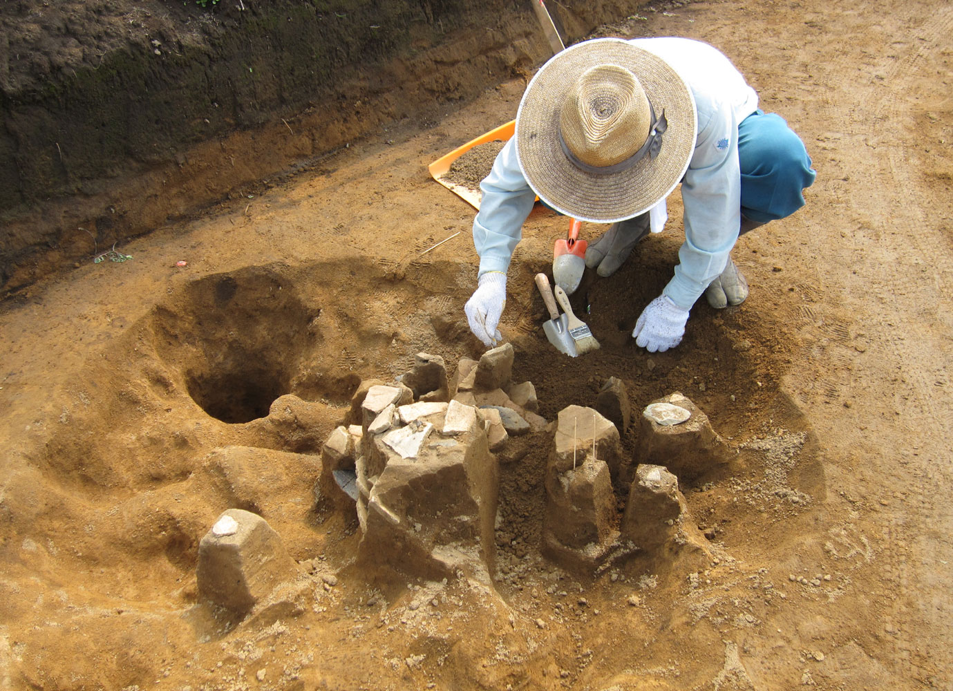 埋蔵文化財の発掘調査